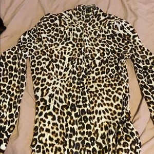 Long sleeve cheetah shirt